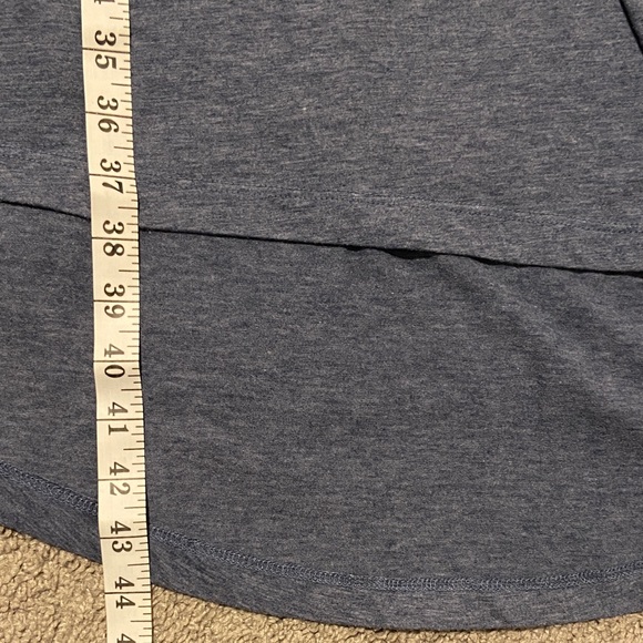 Lot of 2- Mod-O-Doc Chic High-Low Gray/Blue Patterned Dresses size S - Picture 10 of 13